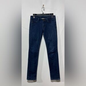 Miss Me Women's Skinny Jeans - Dark Blue Size 27 Inseam 30”